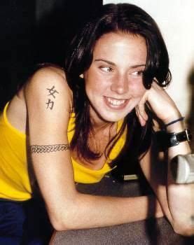 sporty spice tattoo|More.